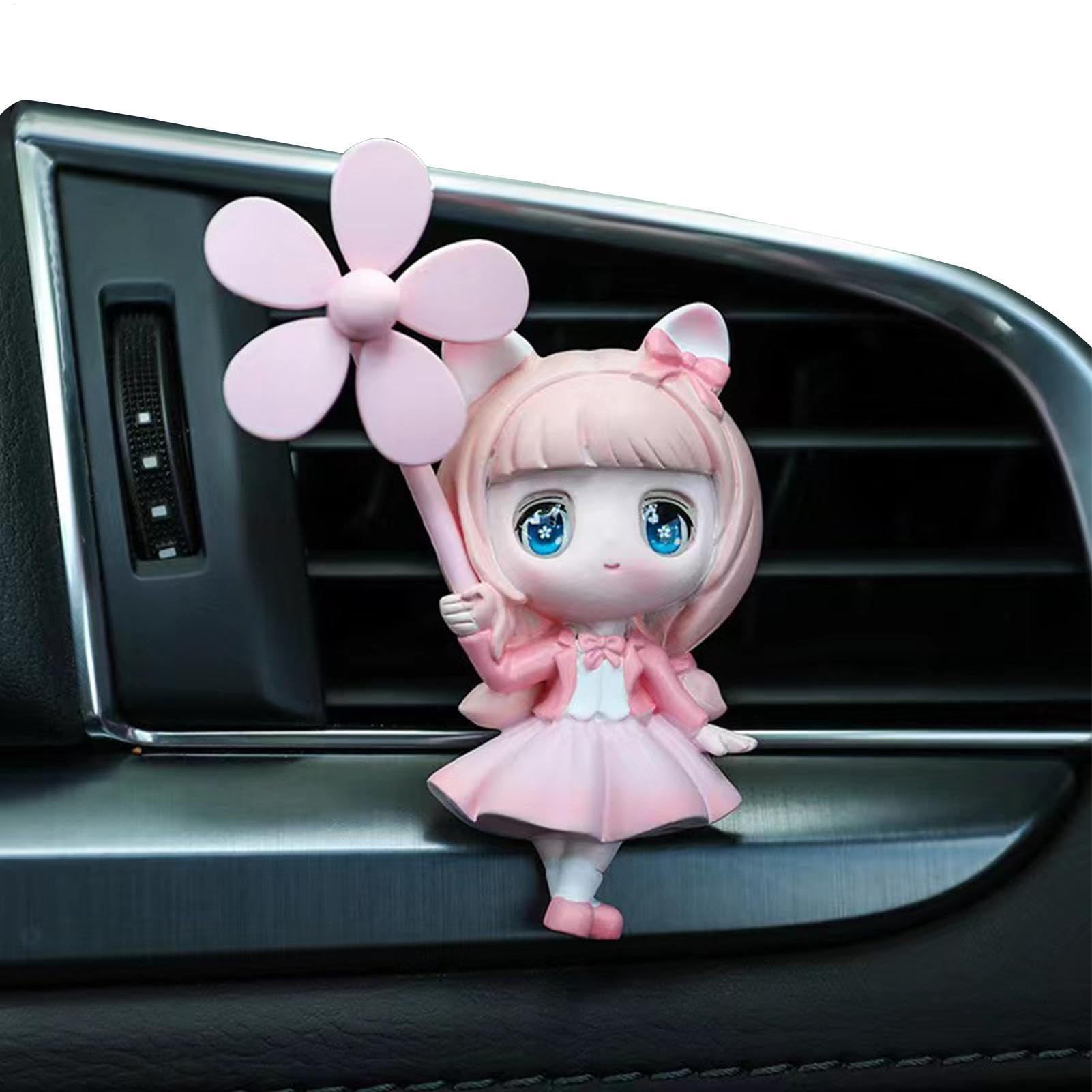 Nixiara Cute Car Air Vent Clips, Cartoon Car Air Fresheners Ventilation Clips - Air Outlet Automotive Cartoon Sent Diffuser Freshener,Exquisite Adjustable Car -Fragrance Decoration for — view 6