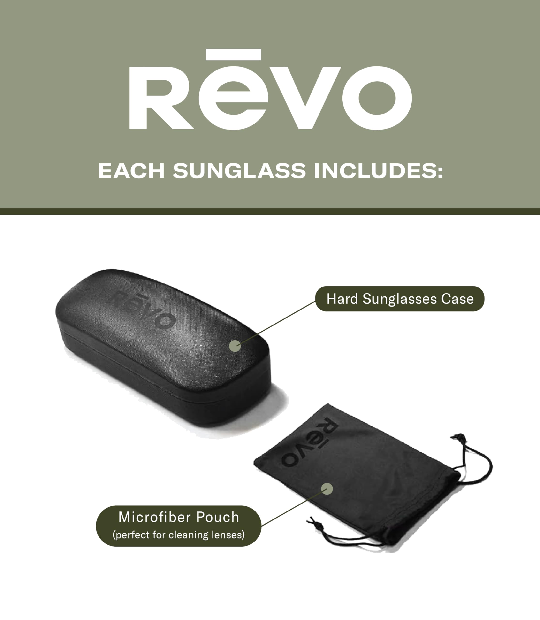 Revo SG50 Sonnenbrille Harrison Navigatorrahmen, polarisiert, 56 mm, Chromrahmen, polarisiert