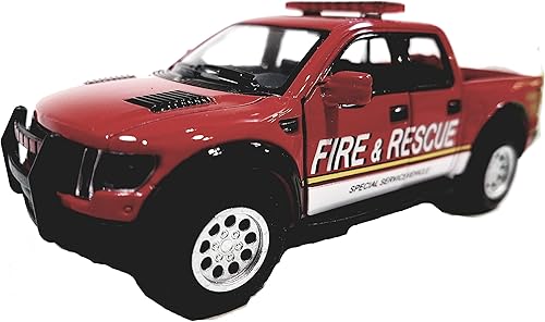 Miniatura 10 de Kinsmart Ford F-150 SVT Raptor Supercrew 2013 negro