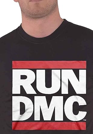 Amazon | [Run DMC] T Shirt Classic Logo Retro Hip Hop 新しい 公式