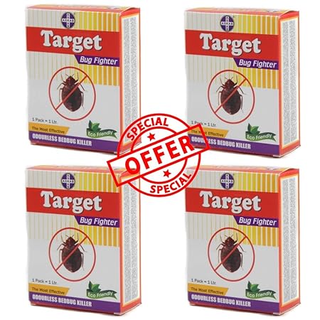 Target Bed Bug Killer - Pest Control (Pack of Four ) 20 gm