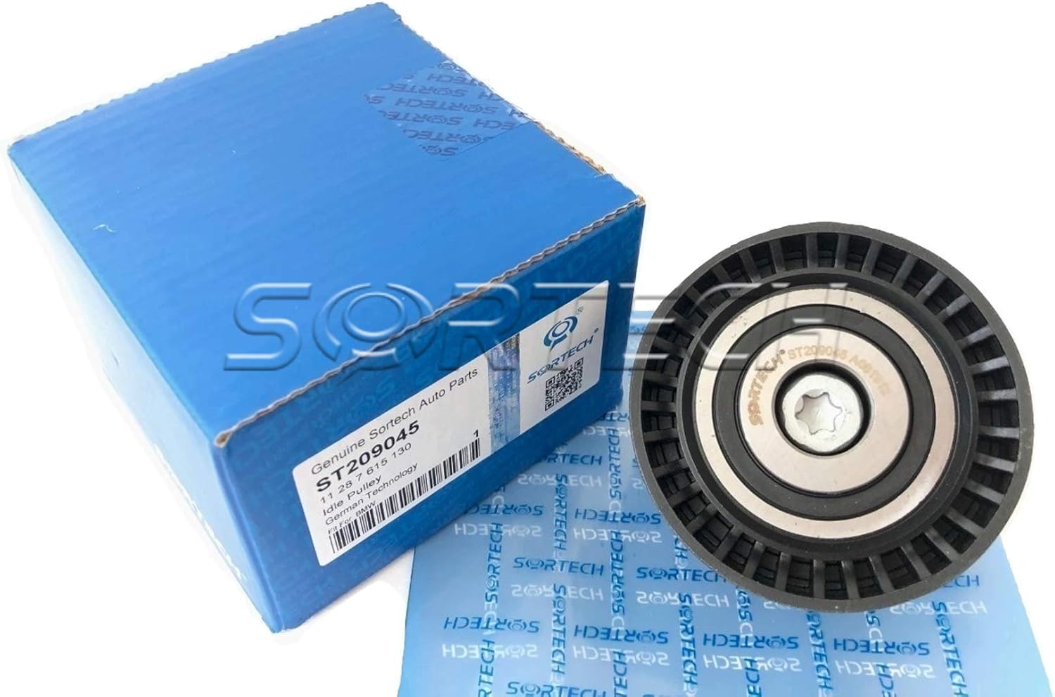 Belt Idler Pulley for BMW OE 11287615130 11287589886 F07GT F10 F06 F12 F13 F01 F02 E70 F15 E71 F16