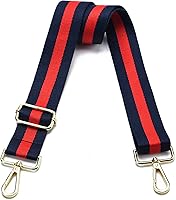 Vista 45 de Correa para bolso con herrajes dorados de repuesto, correa para bolso cruzado, correa ancha ajustable para colgar al hombro