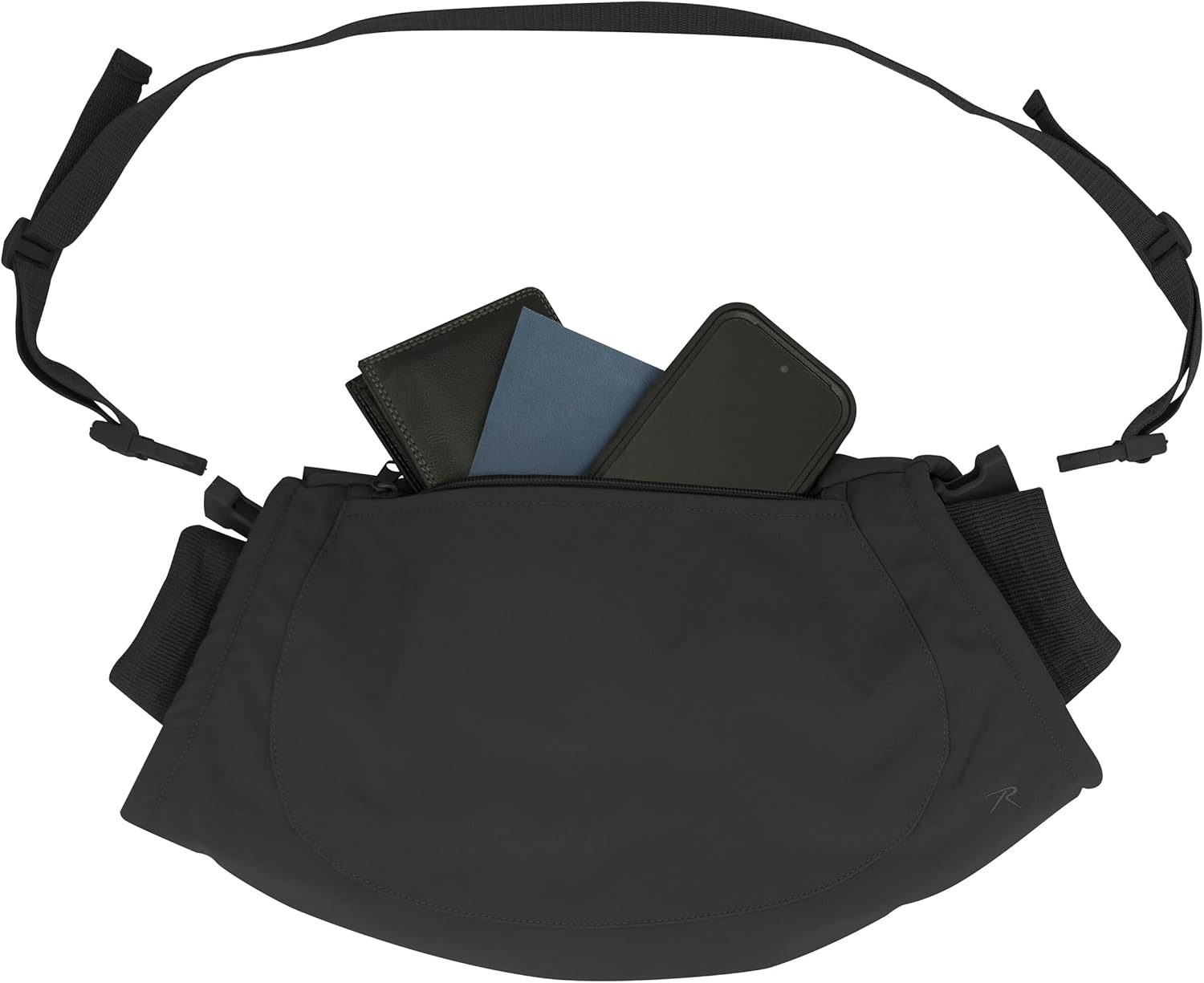 Rothco Soft Shell Hand Warmer Muff – Ergornomic Fleece Lined Winter Muffler for Camping