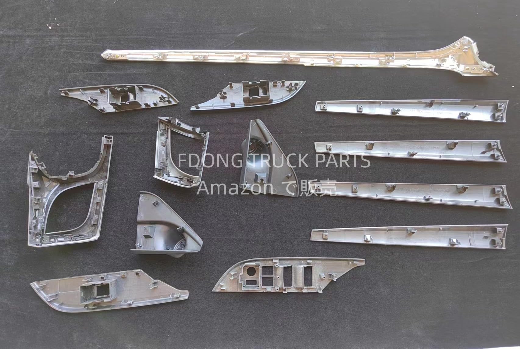 ハイラックス　GUN125 ウッドパネル GUN125ハイラックス 海外タイトヨタ純正シフトレバーパネル