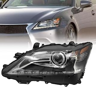 XuanBird 81185-30F90 Left Driver Side Headlight w/AFS Fits for Lexus GS350 GS450h 2013-2015