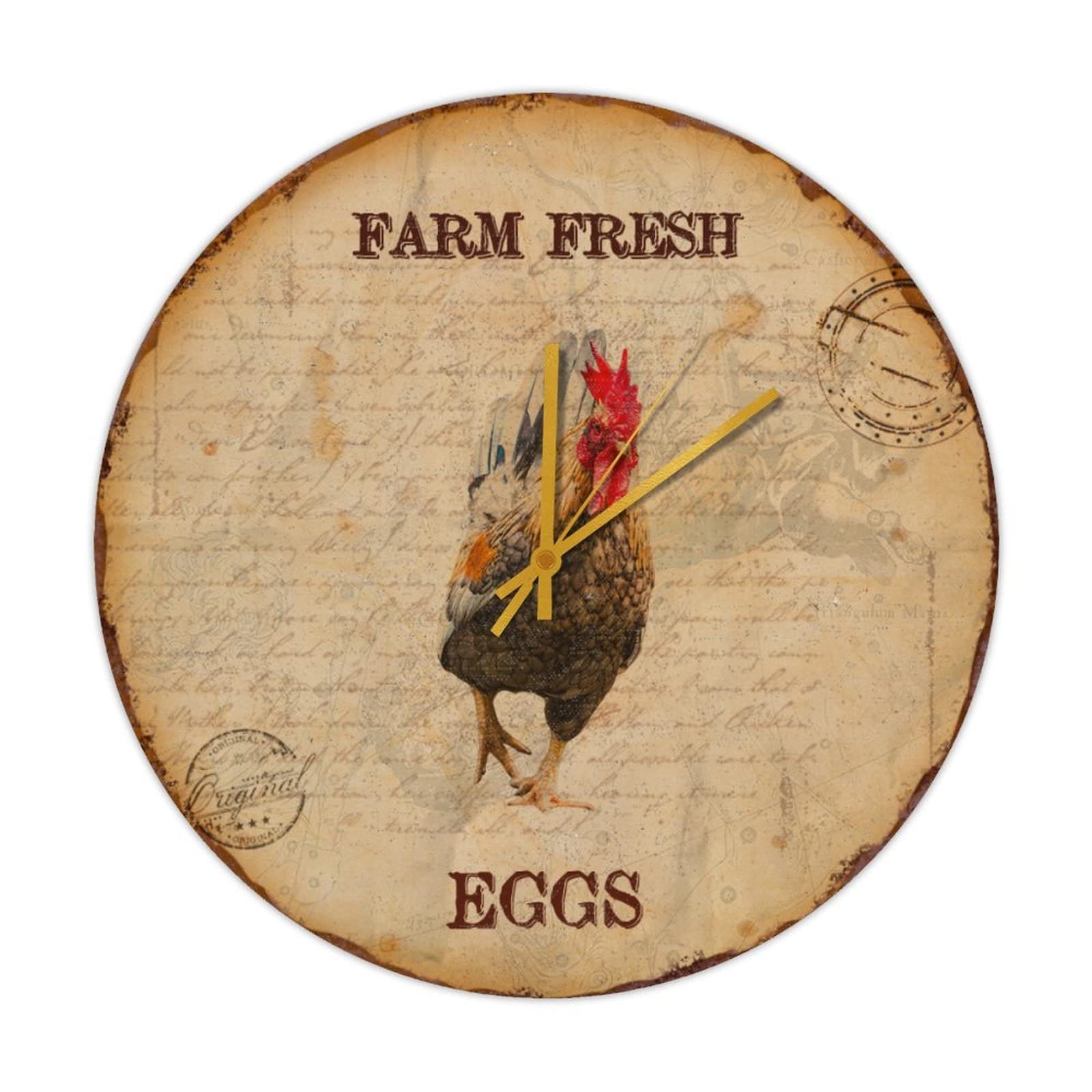 Horloge shabby chic pour salle de bain et cuisine ambiance romantique