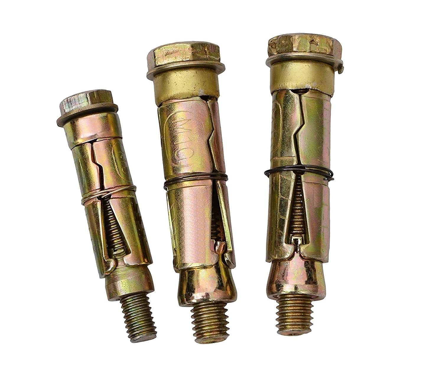 Lucky Iron Metal Rawal Bolt 10 MM Wall Anchor Bolt Fastener Rust-Proof Fasteners Bolt for Wall Expansion Screws for Concrete Wall and Masonry Walls Mounting Shelves Cabinets - Pack of 40 (B0DGCGZ7RG) Amazon Price History, Amazon Price Tracker