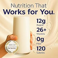 Vista 3 de HMR 120 Vanilla Shake Polvo de reemplazo de comida Mezcla de batido de vainilla para apoyar la pérdida de peso saludable 12g de proteína