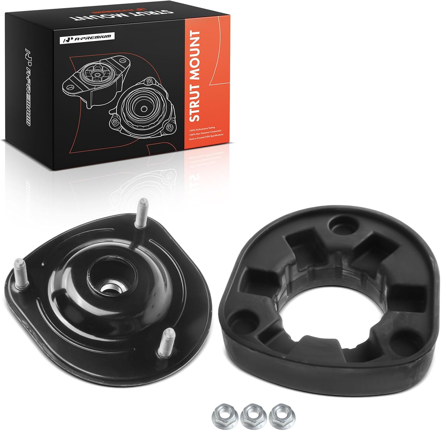 A-Premium Rear Suspension Strut Mount Compatible with Subaru Forester 2003-2008 Impreza 2004-2007 Saab 9-2X 2005-2006