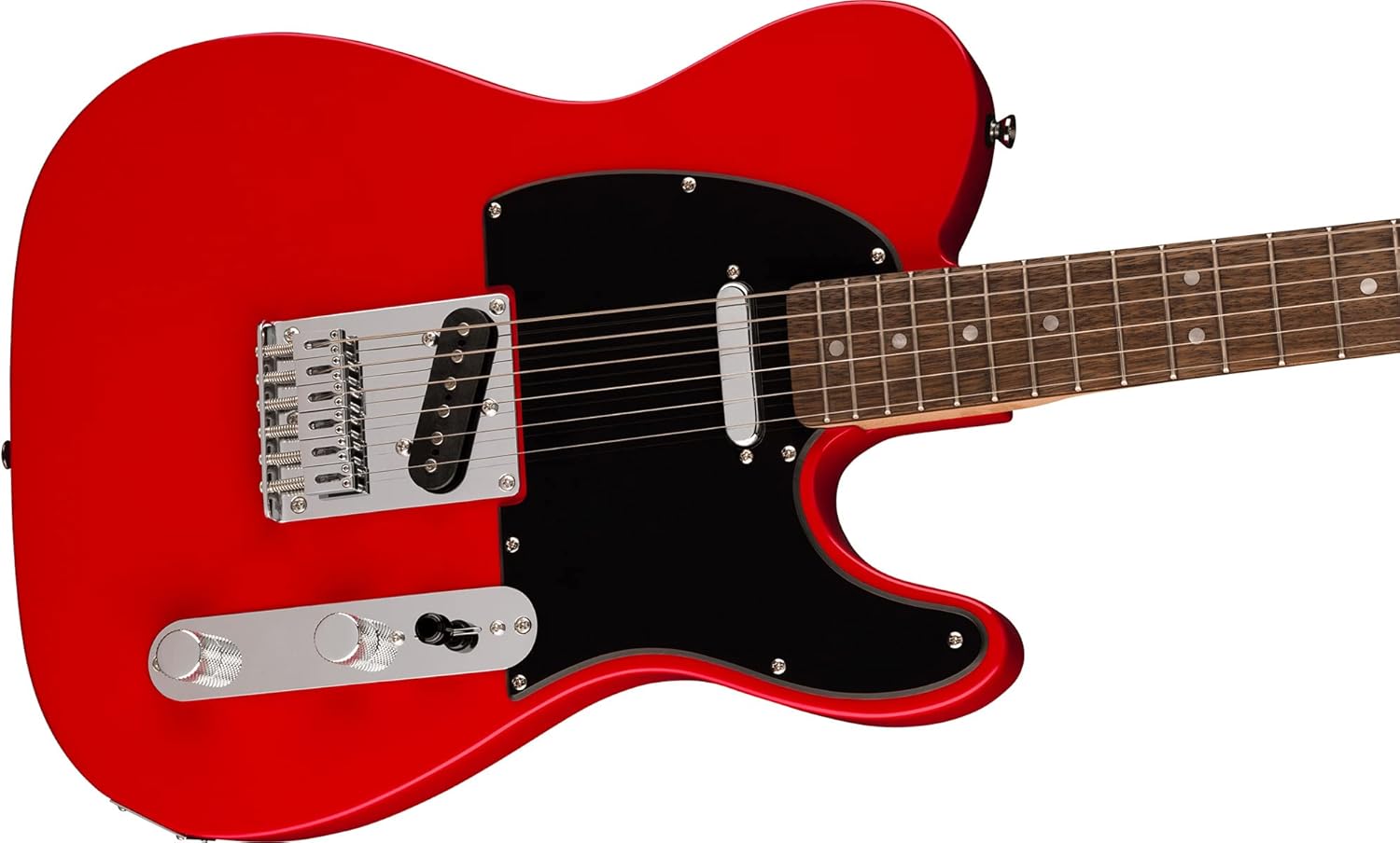 Fender Squier Sonic Telecaster - Torino Red Bundle with Amp, Tuner, Strap, Cable, Picks, and Austin Bazaar Guitar DVD