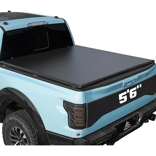 Truck Bed Tonneau Cover Compatible withToyota Tundra 2022 2023 2024 2025 5.5 ft Short Box, Soft Roll Up Style