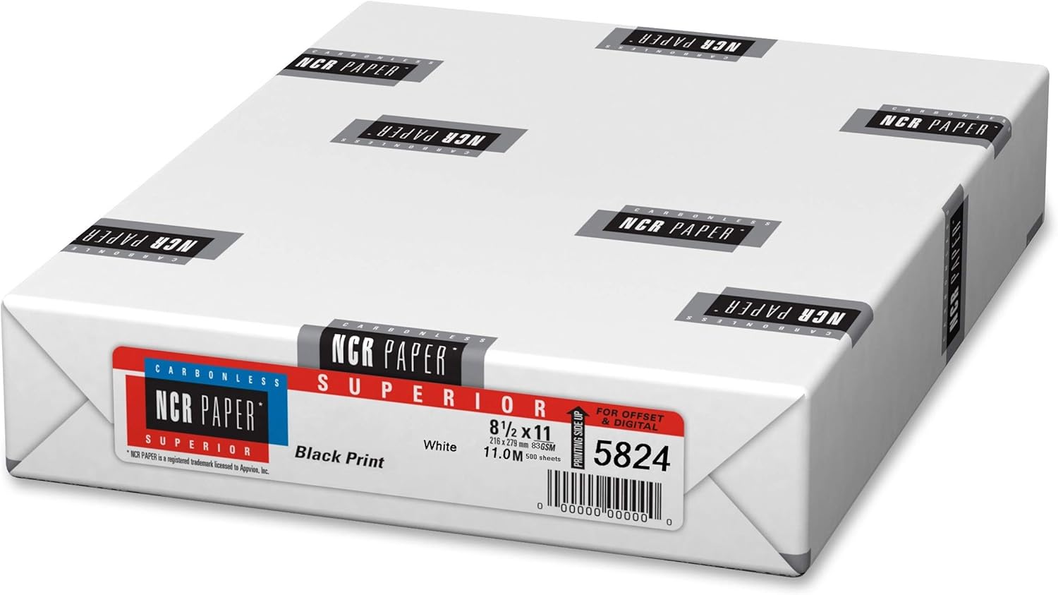 Appvion NCR Paper CFB Superior Carbonless Sheets (NCR5824)