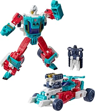 Transformers Age of the Primes Autobot Joyride, Deluxe Class 5.25-inch Converting Action Figure, Robot Toys for Ages 8+