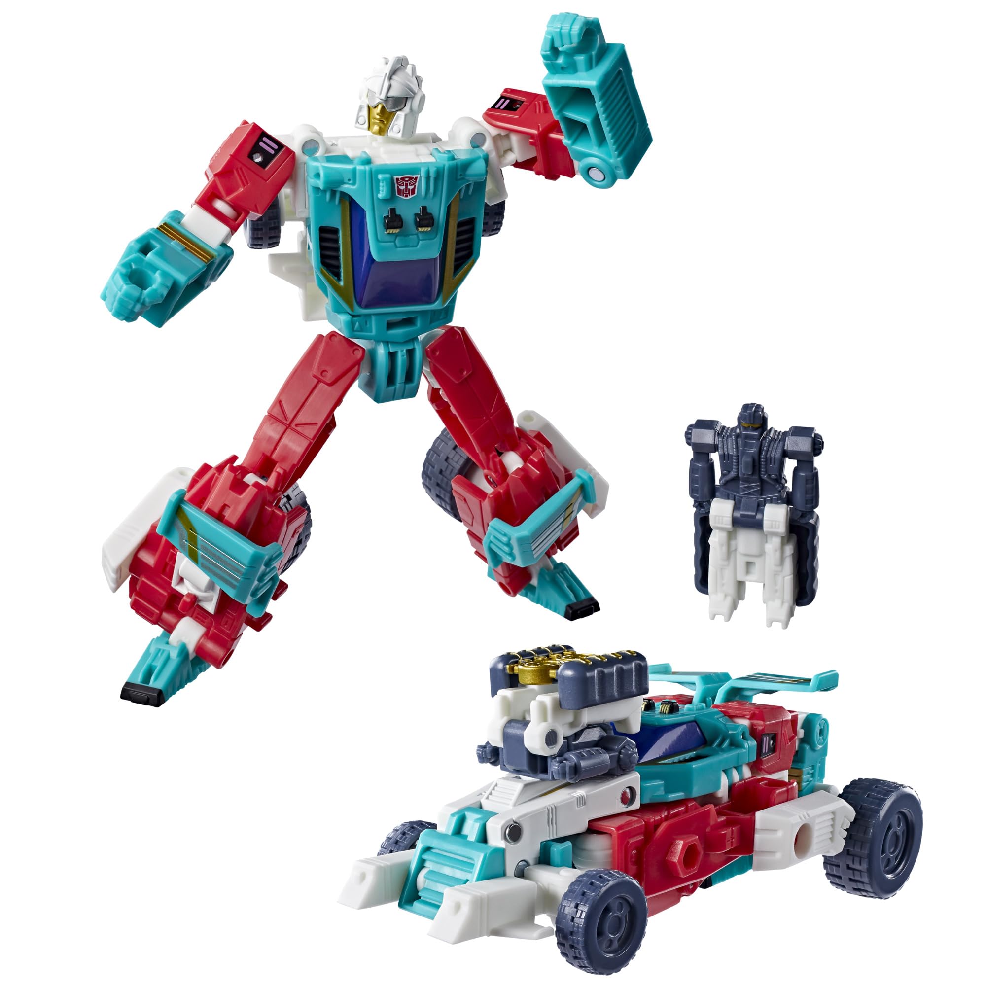 Transformers Age of the Primes Autobot Joyride, Deluxe Class 5.25-inch Converting Action Figure, Robot Toys for Ages 8+