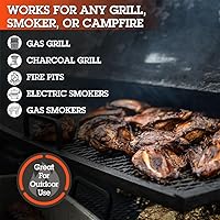 Vista 2 de Camerons Trozos de Madera de Pecana Totalmente Natural para Ahumar - Caja de 420 Pulgadas Cúbicas, Aproximadamente 5 Libras - Astillas de Madera BBQ