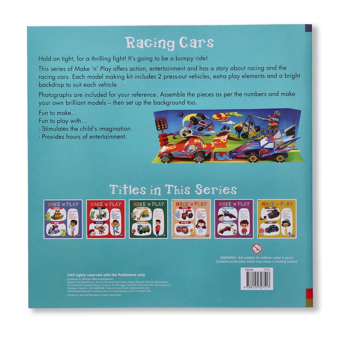 Navneet Make 'N' Play-Racing Cars