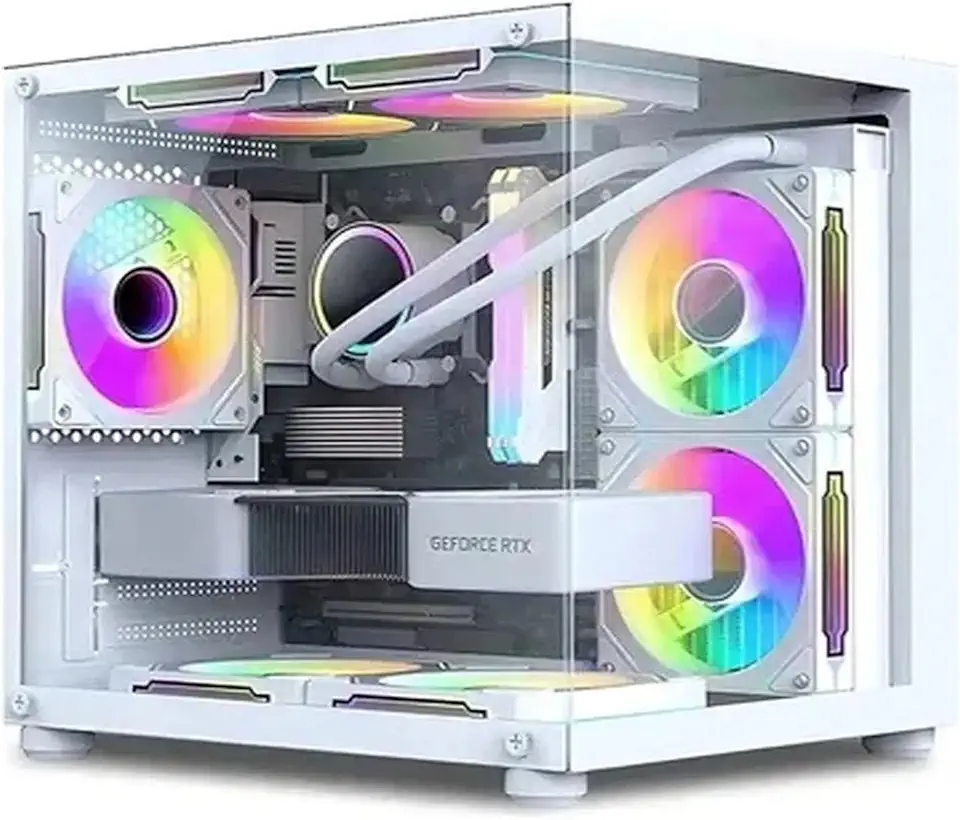 PC Gamer Branco Intel i7 Placa de vídeo GT 730 4GB Memoria Ram 16GB SSD 240GB