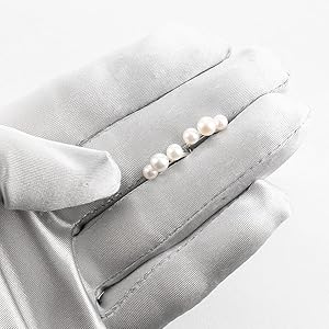 Amazon | [アトラス] Atrus プラチナ ピアス 片耳 ベビーパール アコヤ 
