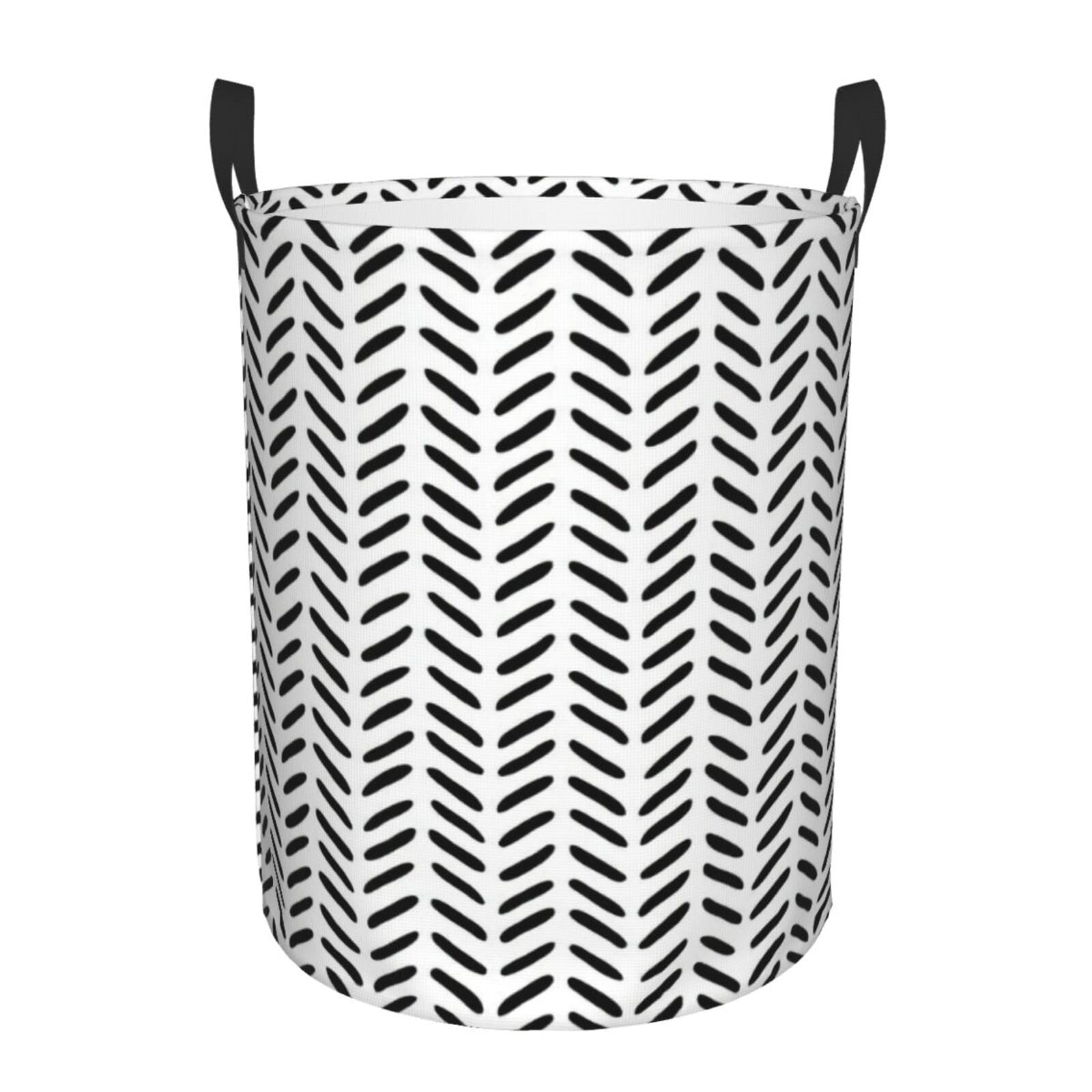 Panier à linge haut imprimé : idéal dans une chambre cosy