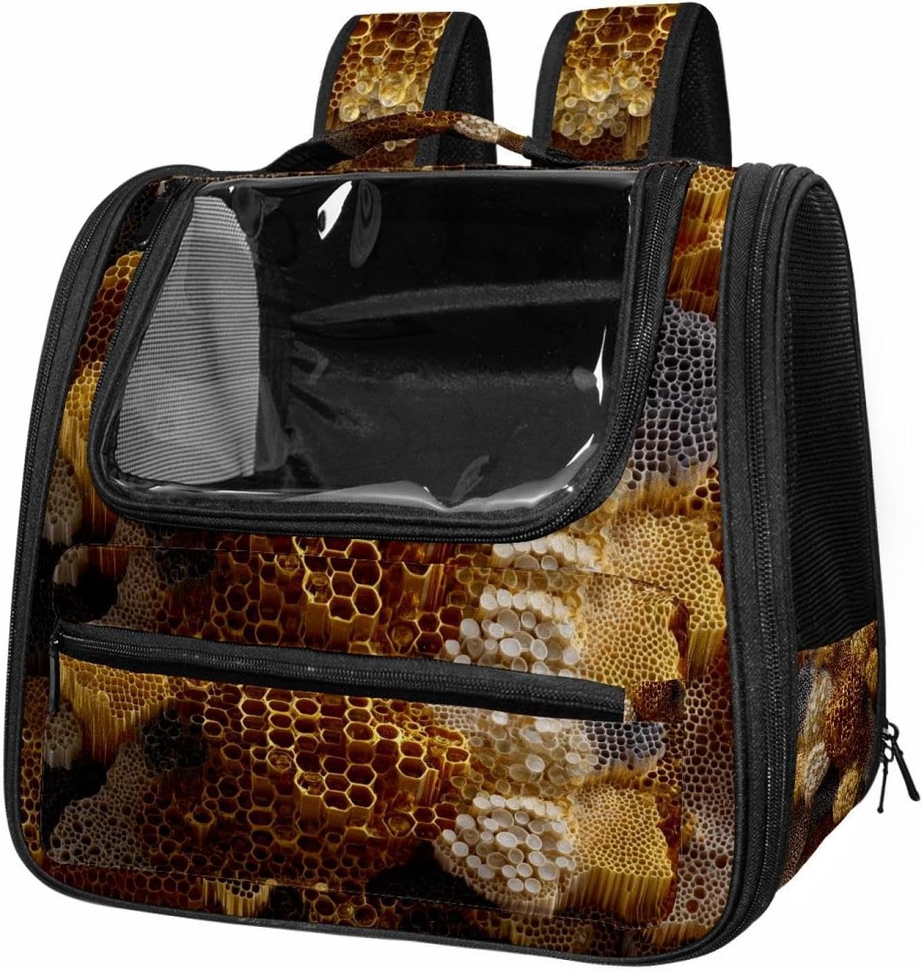 Honeycomb (2) Traveler Backpack Pet Carriers for Cats and Dogs