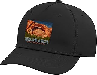 Zion National Park Kolob Arch Vintage Outdoors Adjustable Baseball Hat