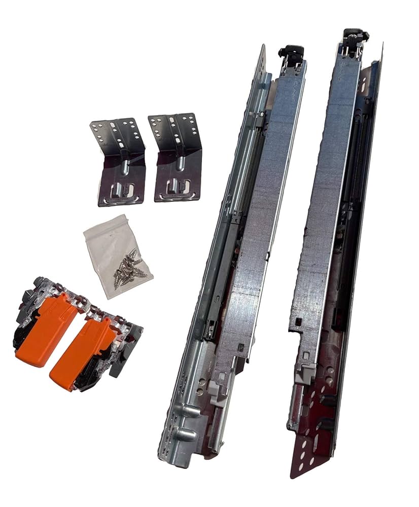 BLUM Tandem Plus BLUMOTION Drawer Slides Complete Pair, with