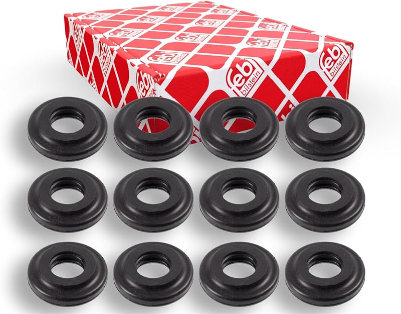 Kit de borrachas de vedação da tampa de válvulas febi bilstein 24322 para BMW – 12 unidades