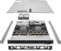Dell PowerEdge R640 Renewed Server: 32-Core 2.10GHz, 256GB RAM, 7.7TB SSD, Rails Kit Included