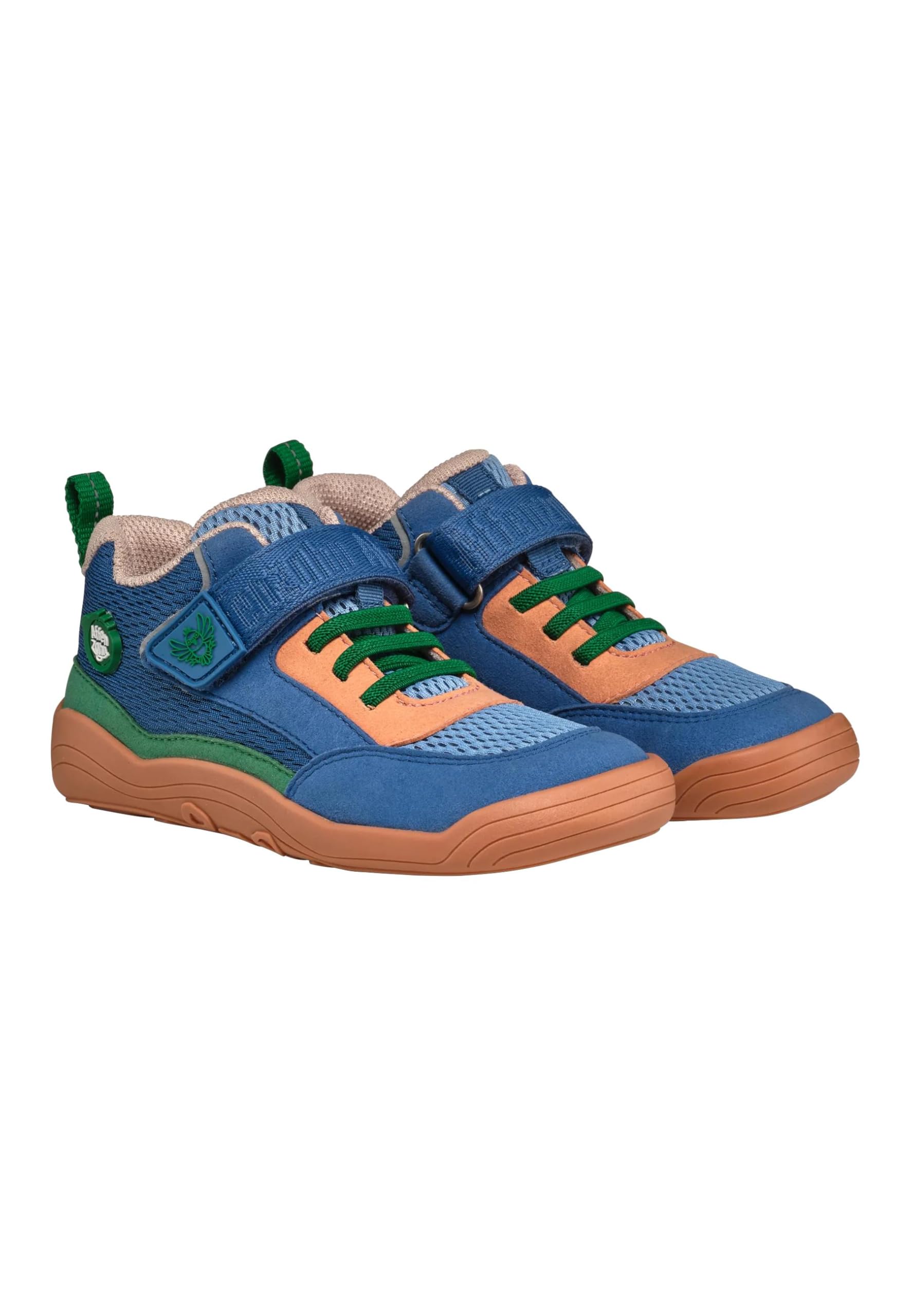 Affenzahn Halbschuh Vegan Cheerly mit Klettverschluss, Atmungsaktiv, Leicht, Flexibel in Größe 21-35