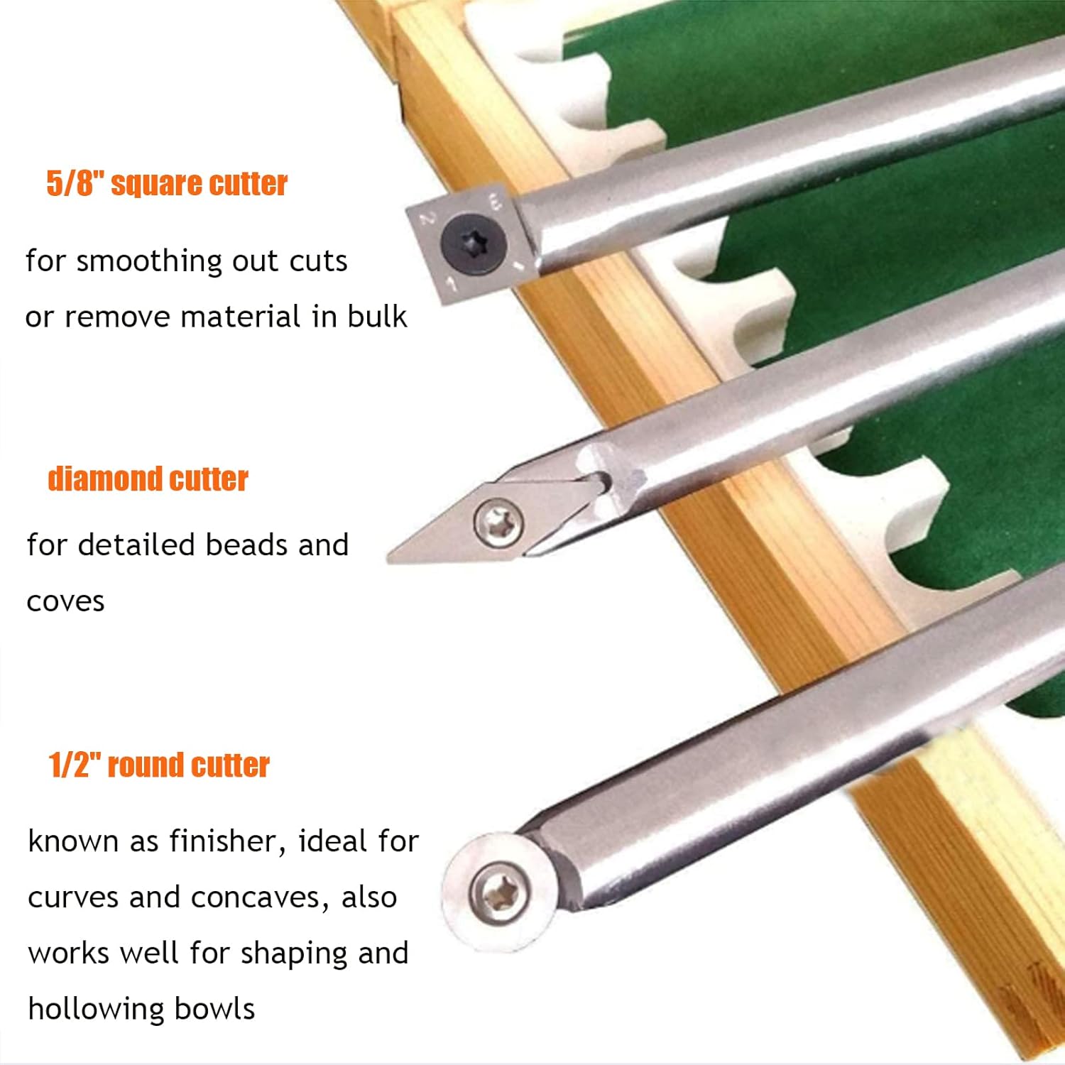 付き鑿　のみ　大工道具 n243 鑿 9点 外丸鑿 のみ/ノミ 彫刻 大工道具 店舗在庫品【白蓮】07