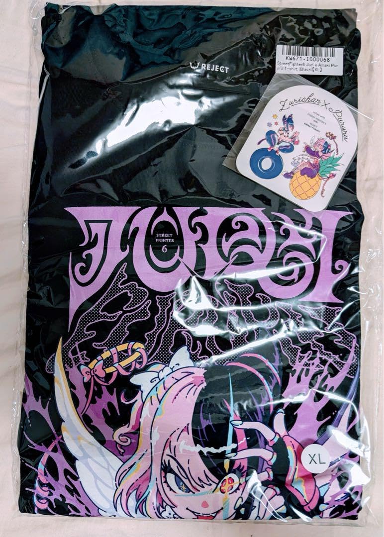 Amazon.co.jp: StreetFighter6 Juri x Amaki Pururu Tシャツ Amazon.co.jp: StreetFighter6 Juri x Amaki Pururu Tシャツ