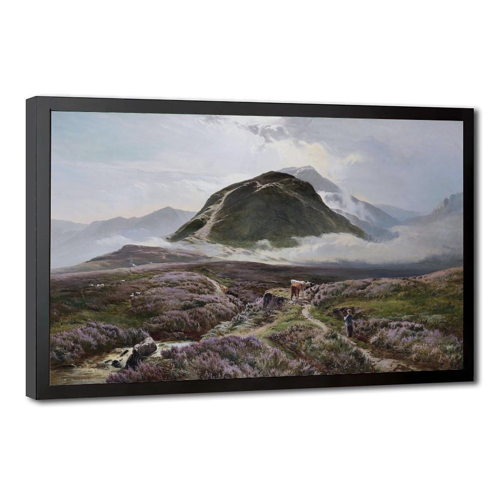 Tableau Ben Nevis Sidney Richard Percy impression toile 40x61 cm - 8