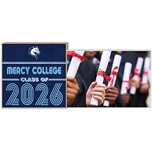 KH Sports Fan Mercy University Mavericks Class of 2026 Graduation Floating Frame, 4x6 Photo Frame
