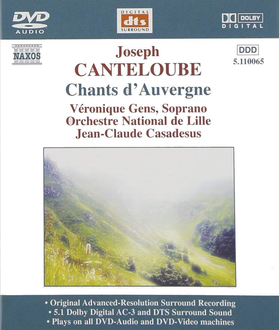 Chants D'auvergne (Casadesus, Orch. National De Lille, Gens) [DVD AUDIO]