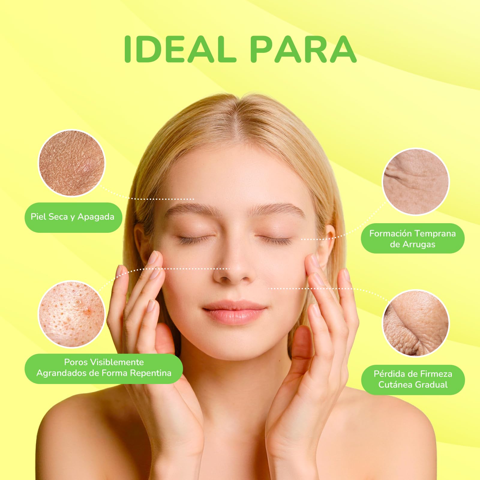 Sérum de Retinol con Retinal Booster, Niacinamida, Pantenol y Péptidos – Skin Care Antimanchas y Antiarrugas, Ayuda a Mejorar la Apariencia de Poros y Ojeras — view 2