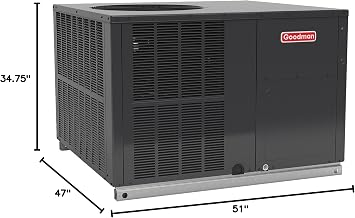 Goodman 3 Ton 13.4 SEER2 60,000 Btu 81% Afue Gas Package Air Conditioner GPGM33606031
