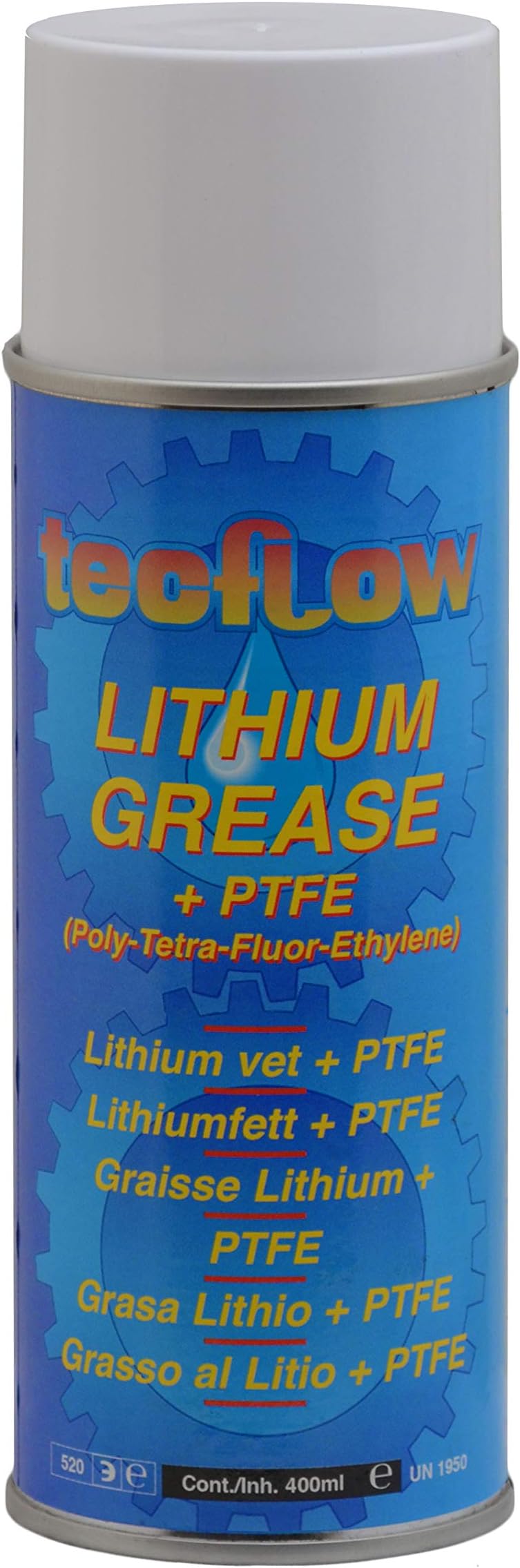Tecflow Lithium Grease with PTFE 400ml