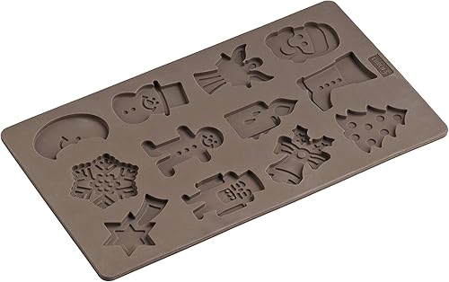 Miniatura 10 de LURCH Alemania Flexiform - Molde de croissants de silicona para croissants de vainilla (Vanillekipferl) 6.6 x 11.8 pulgadas, color marrón Media luna