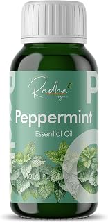 Peppermint Oil for Hair - Natural Mint Essential Oils - Premium Grade Natural Peppermint Essential Oil for Diffuser, Skin & Hair - 100% Natural & Refreshing, 50 mL