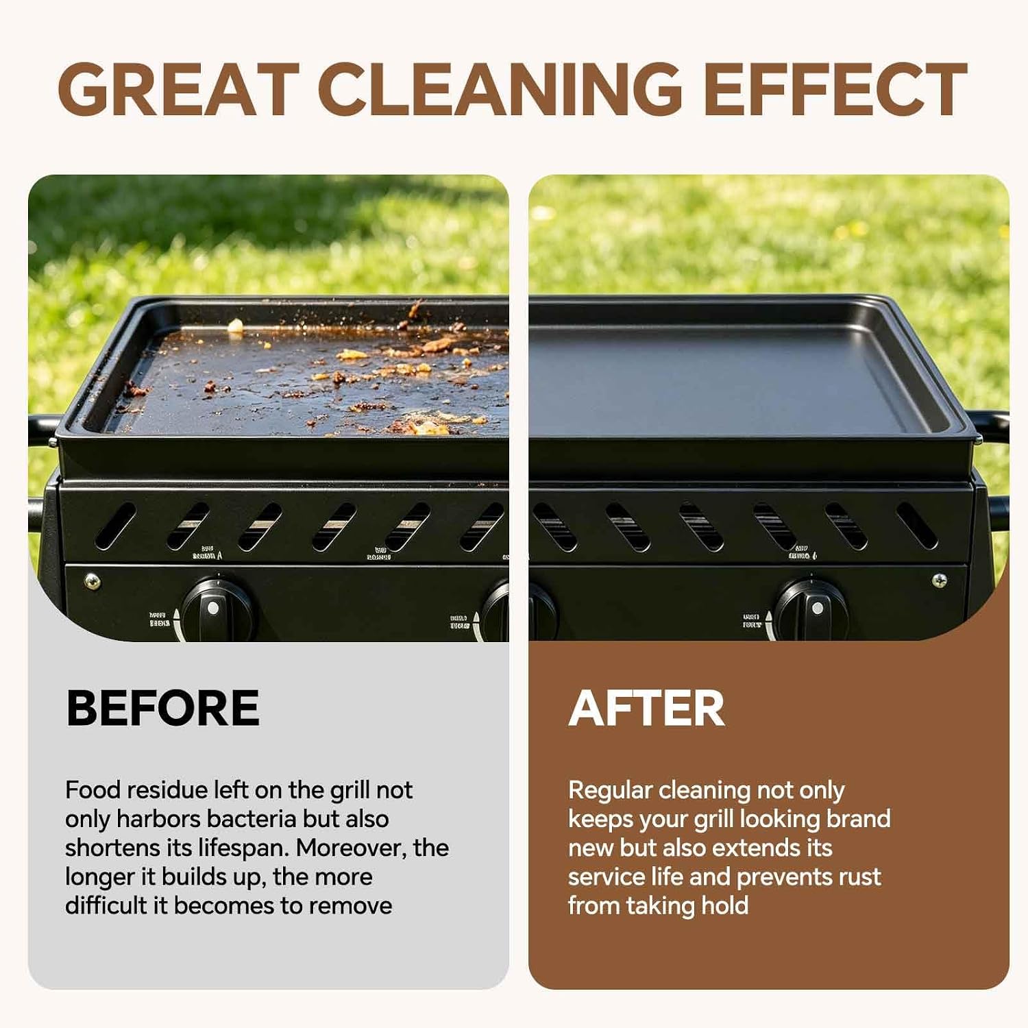 XUDAKAIXIN Grill Cleaning Bricks with Handle, Pumice Griddle Cleaning Stone Removing Stains for Grill,Plattop Griddle,Sink,Cookwares,Floor,Countertop(3-Pack with Handle) image 4