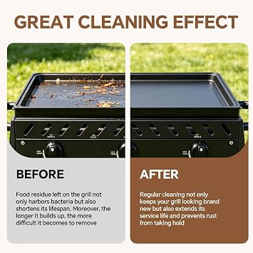 XUDAKAIXIN Grill Cleaning Bricks with Handle, Pumice Griddle Cleaning Stone Removing Stains for Grill,Plattop Griddle,Sink,Cookwares,Floor,Countertop(3 Pack) (3-Pack with Handle)
