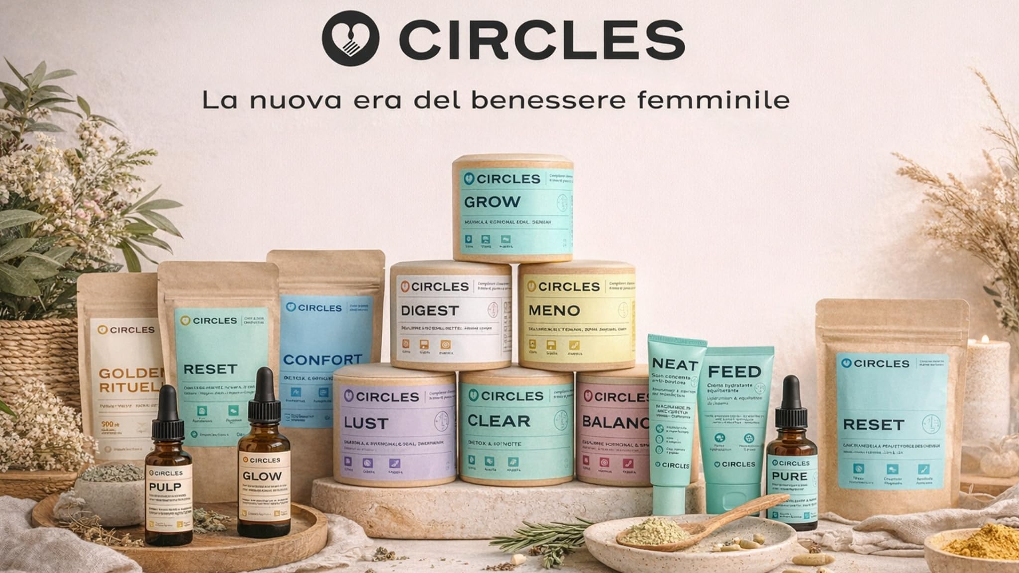 Circles CLEANSE Struccante e Detergente Viso Balsamo in Olio, Pelle Grassa e a Tendenza Acneica, Rimuove Trucco SPF e Impurita, Non Comedogeno, Vegano 100 ml Made in France