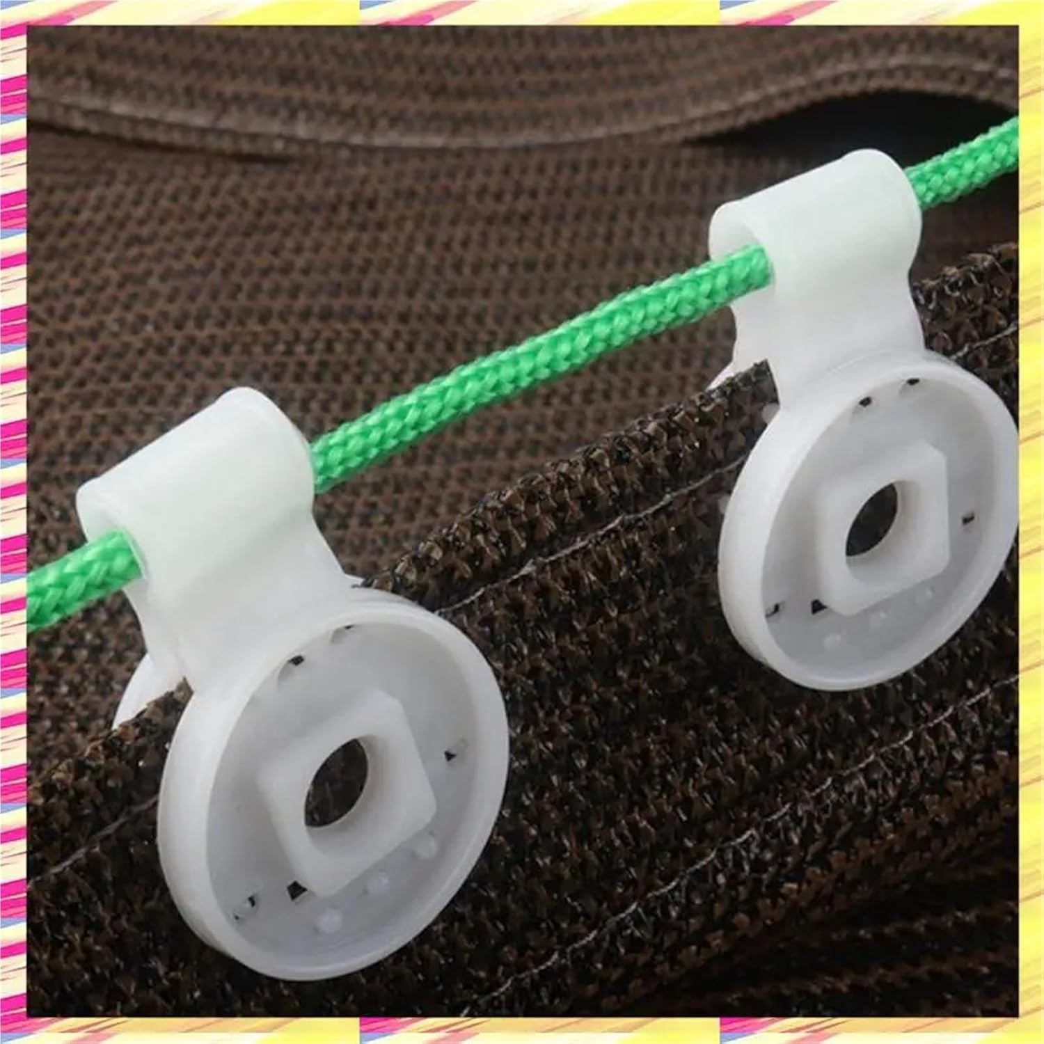 Shade Cloth Clips 200pcs Shade Cloth Clip Fixed for Outdoor Garden Agricultural Anti-Bird Net Hook Buckle for Sun Shade Sail Tarpaulin Mesh Canopy Fence