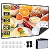 Foldable 100-inch Projector Screen,XINLEMY 4k 16:9 Anti-Crease Portable Washable Projector Backing Black Absorbs Light Movies Screens for Home Theater Backyard Indoor and Outdoor camping Foldable 100-inch Projector Screen,XINLEMY 4k 16:9 Anti-Crease Portable Washable Projector Backing Black Absorbs Light Movies Screens for Home Theater Backyard Indoor and Outdoor camping