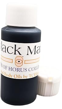 Black Man For Men Scented Body Oil Fragrance [Flip Cap - Black - 1 oz.] - ID#34066