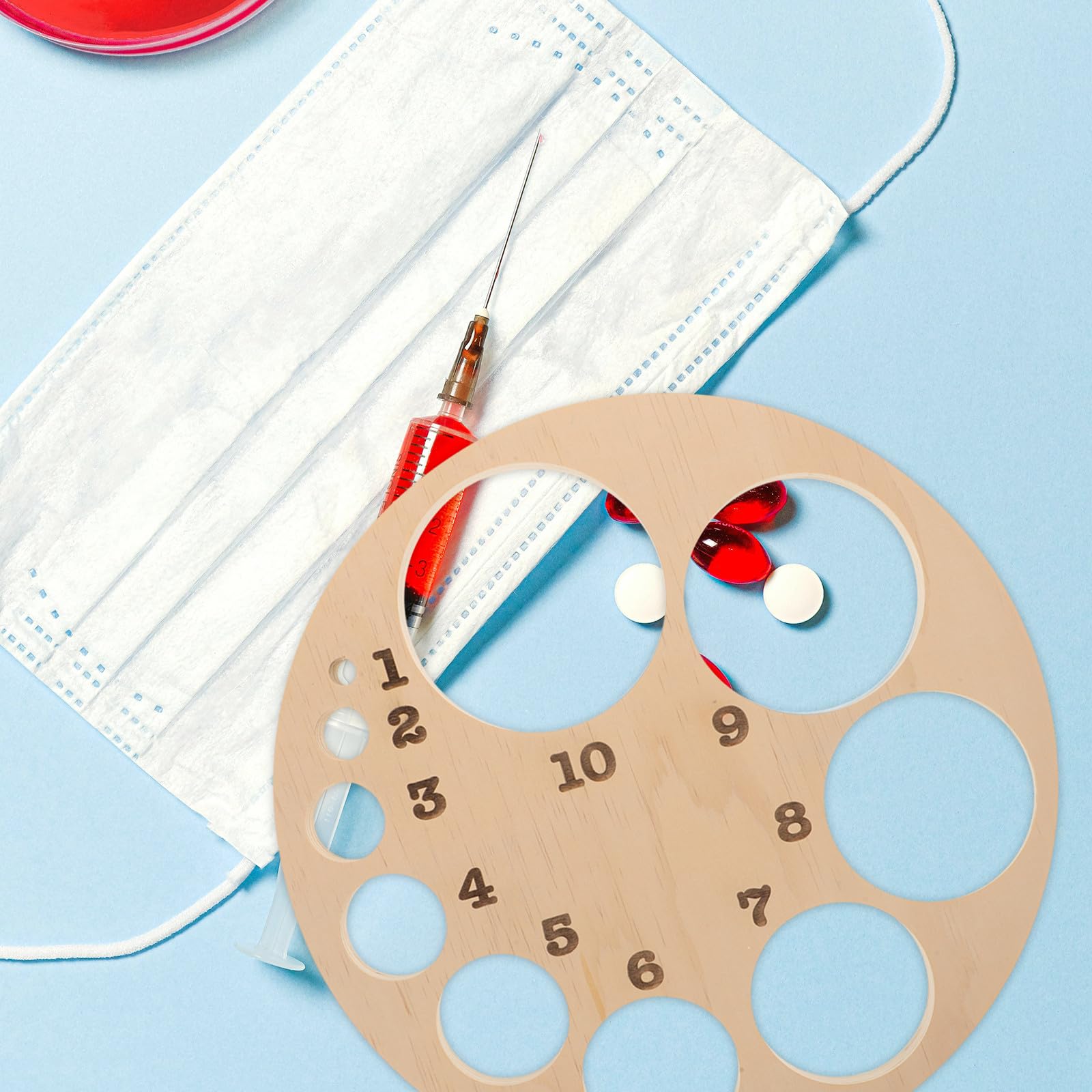 MAGICLULU Planche en Bois de Dilatation Cervicales pour Classes D'éducation la Naissance Outil D'étirement Cervicales, Modèle Pédagogique Clair et Solide