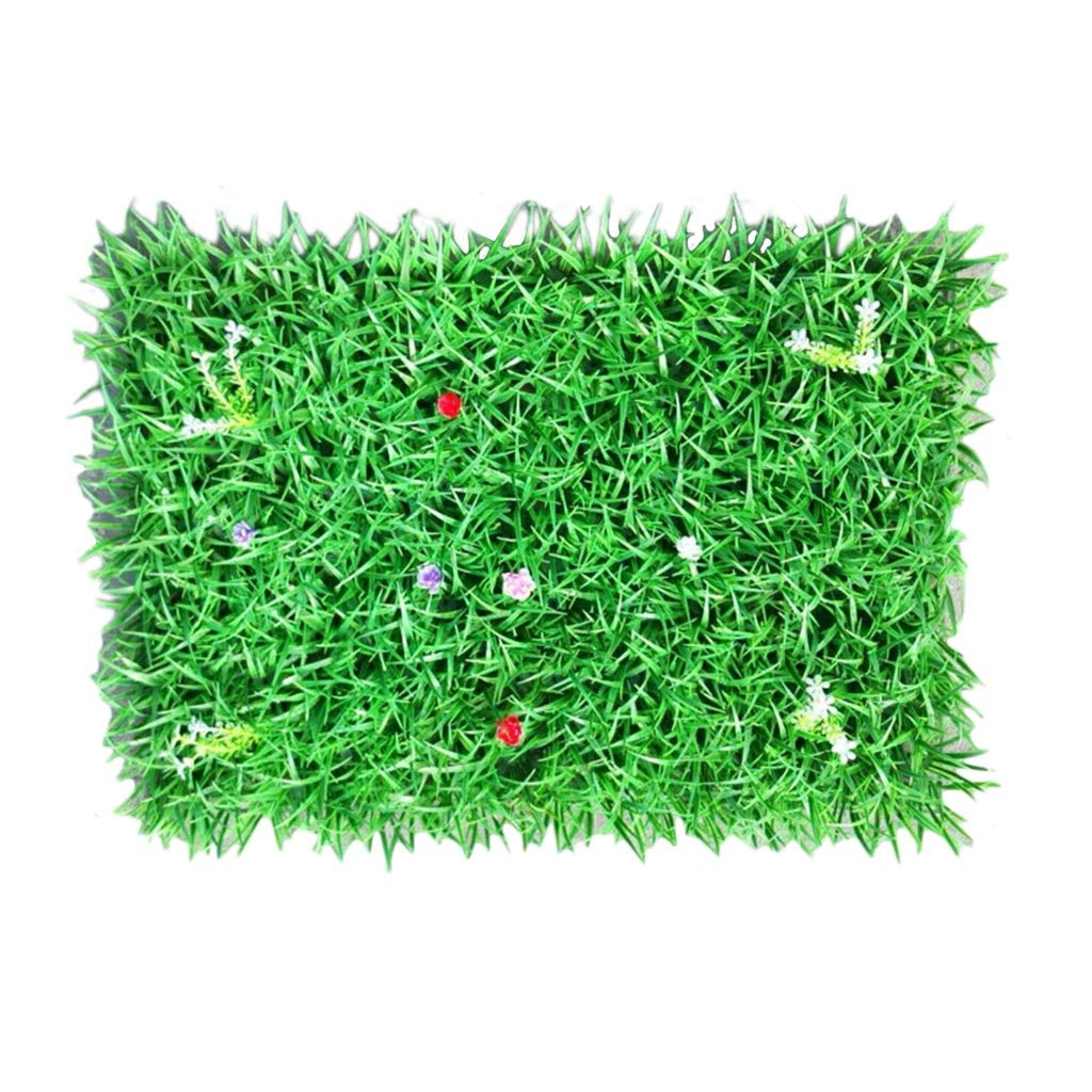 PING- Artificial Boxwood Hedge Panels, Anti-aging Does Not Fade Easy to Install Indoor and Outdoor Mall Shop Background Wall Decoration 60x40cm/Piece (Color : 1pack)