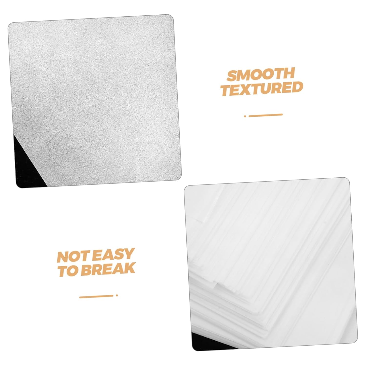 Ciieeo 1set Non Absorbent Weighing Paper for Laboratory Scale Balance Dish Smooth Lightweight Dust Surface for Accurate Sample Measurement 500sheets