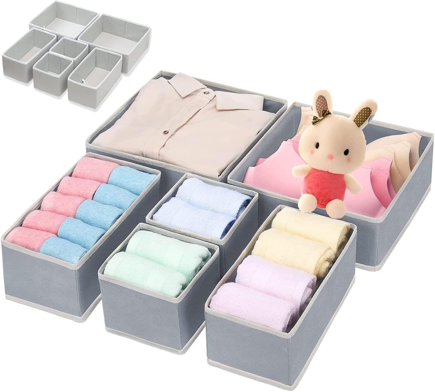 6Pcs Underwear Organizer Organizador Ropa Interior Organizadores para